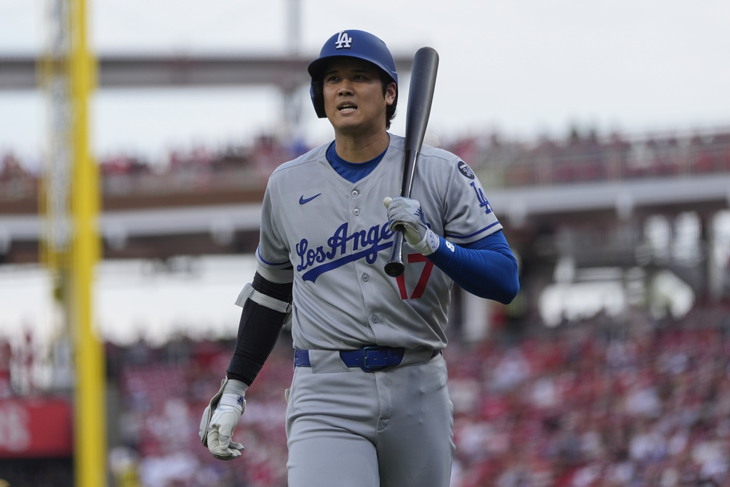 MLB(影)/大谷翔平苦吞紅人先發左投3張老K 賽後總教練羅伯斯這麼說