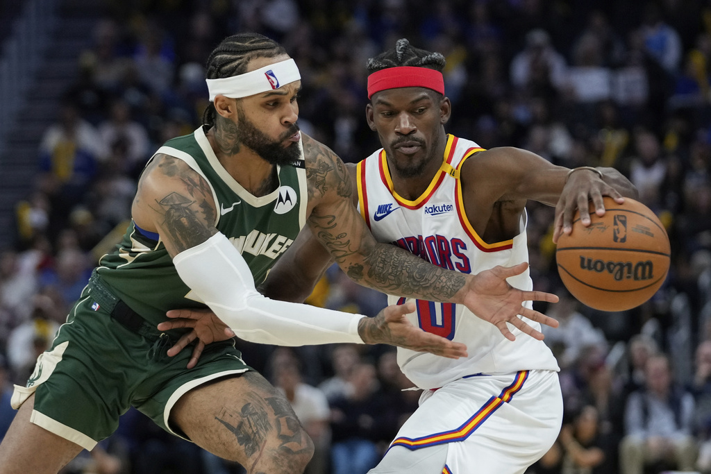 NBA(影)／柯瑞休兵不要緊！吉巴24分10助攻帶隊擒公鹿　穩住西區第六