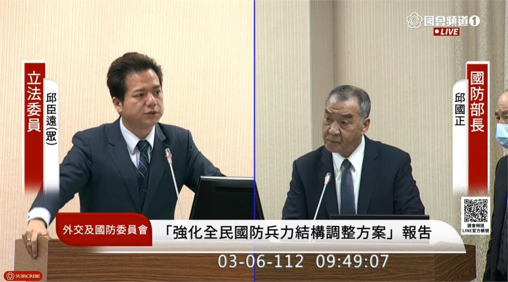 快新聞／《全動法》沒有讓16歲去兵工廠做軍火！　邱國正：這些人來我還怕勒