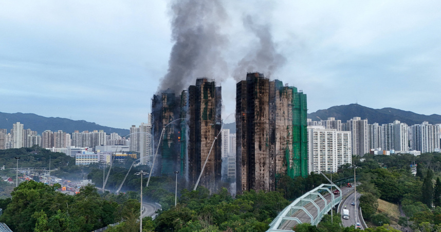 香港宏福苑惡火44死！住戶「一語成讖」　1個月前憂工人抽菸釀災
