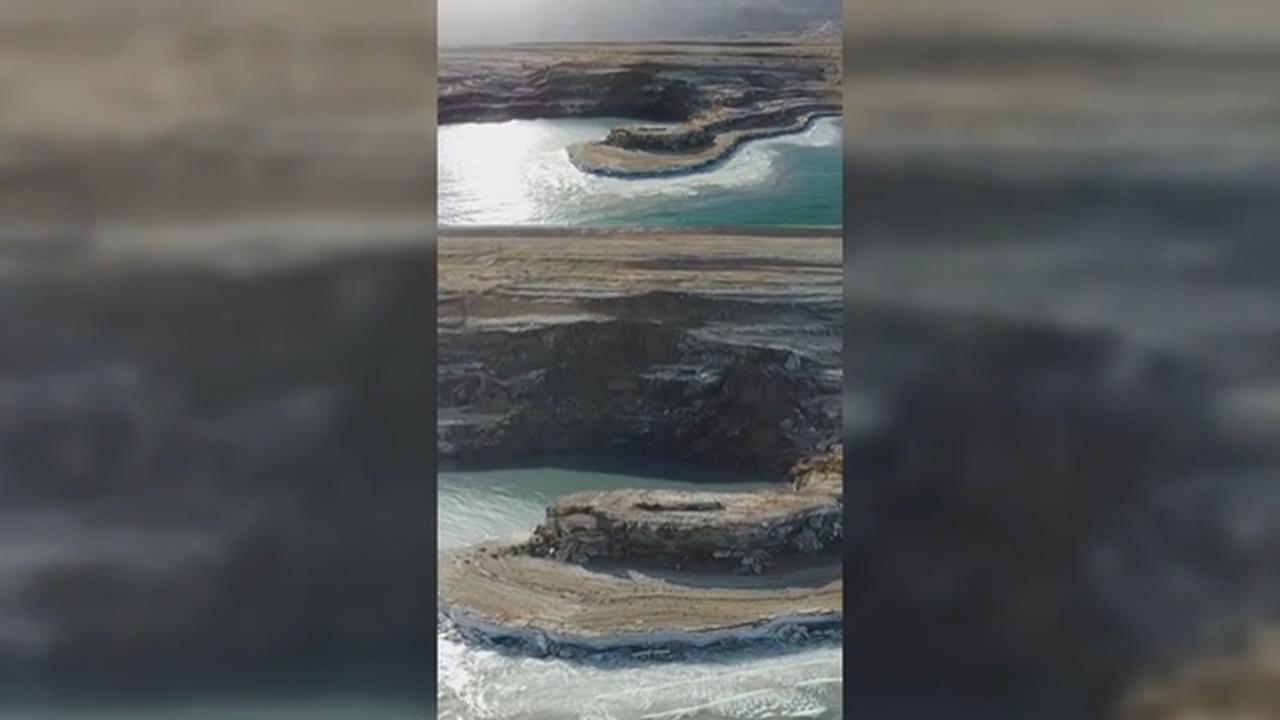 死海乾涸危機!過去50年縮小1/3 水位年降1.2公尺