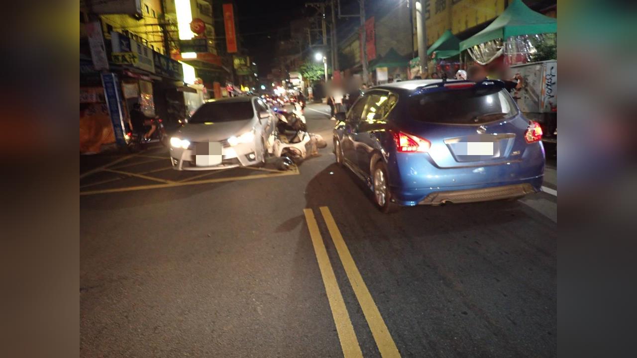 離奇車禍變跳街舞？　騎士落地「頭下腳上」如Breaking撐地