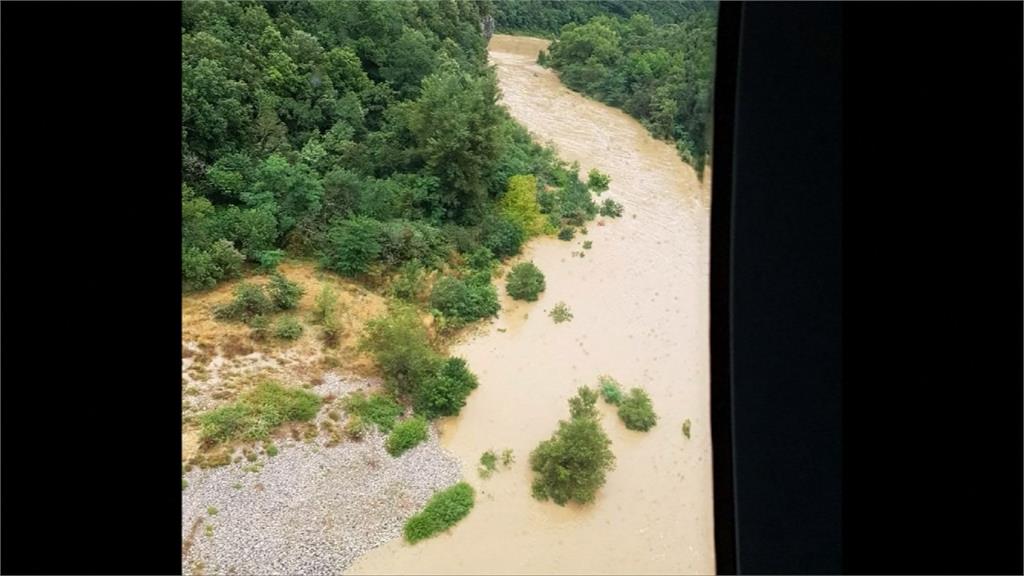 法國南部洪災 緊急撤離露營客1600人