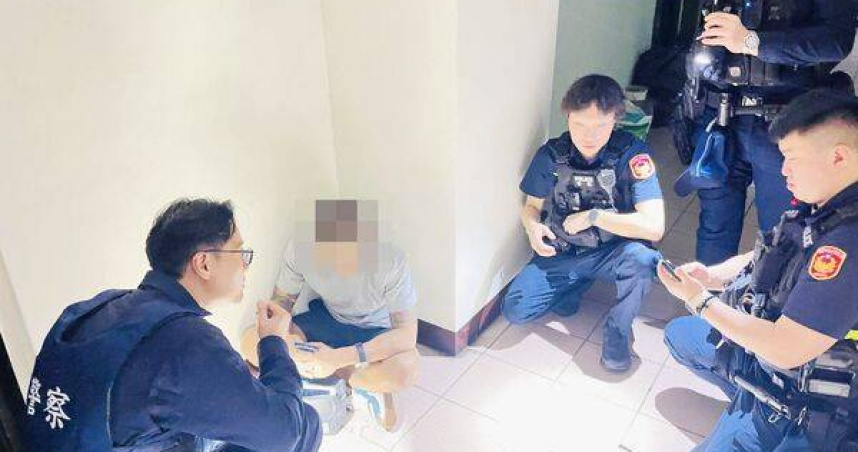 見警秒閃躲!男躲4樓陽台仍被抓 身藏喪屍煙彈還盜刷9萬全曝光