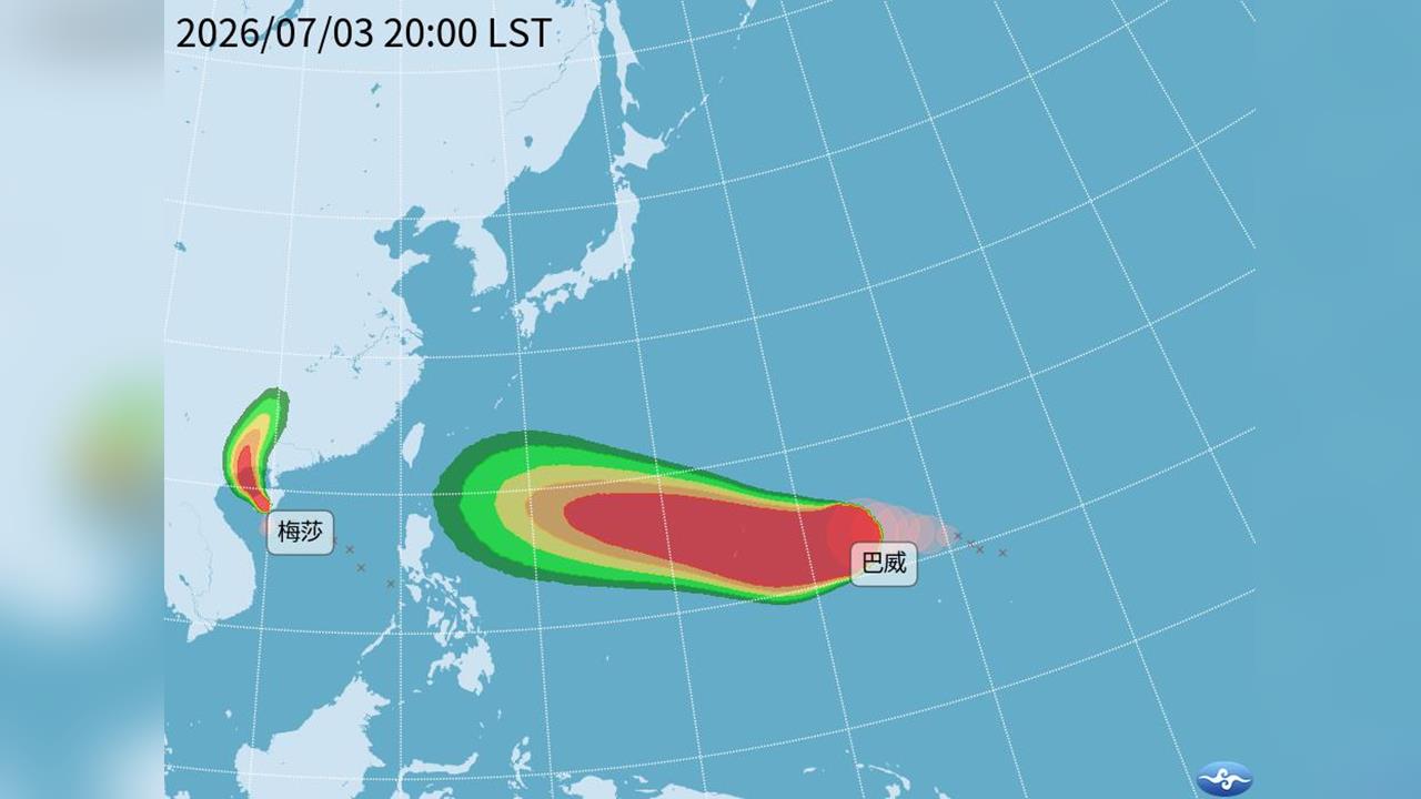 快新聞／強颱「巴威」直撲台灣？專家曝「這天」是關鍵