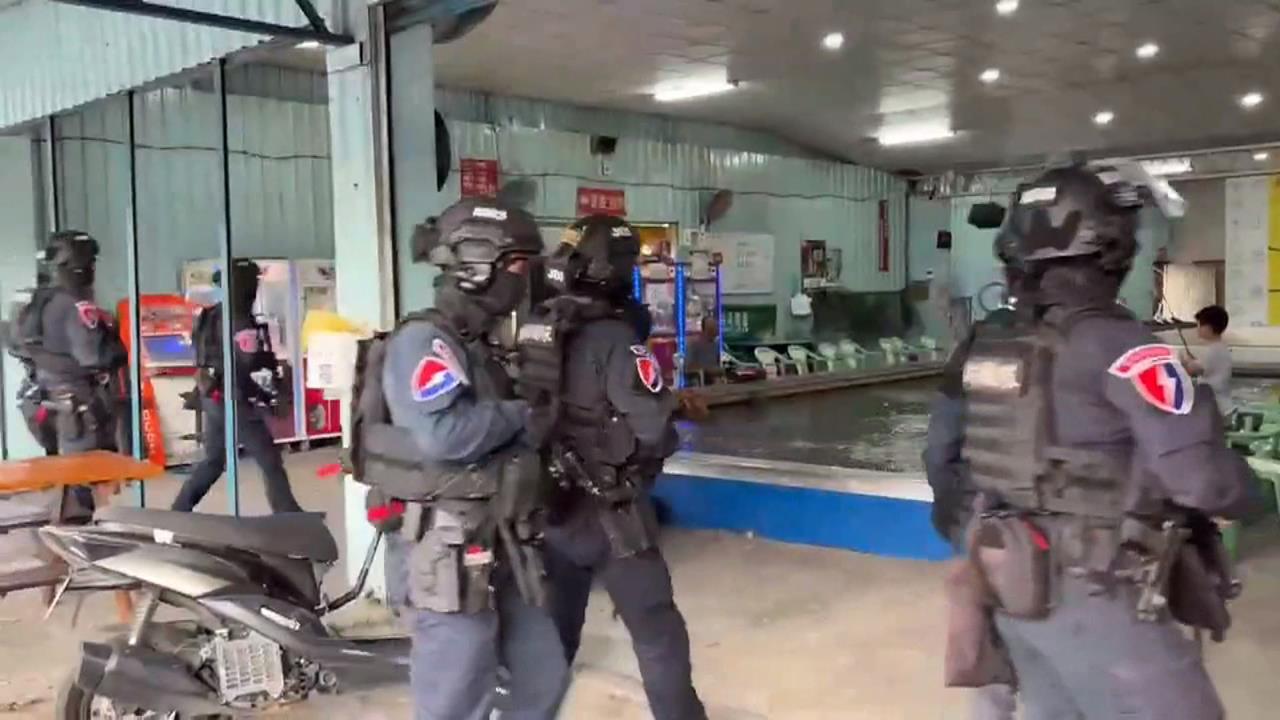 嚇阻竹聯幫幫派插旗! 南投警逮明仁會滋事份子13人