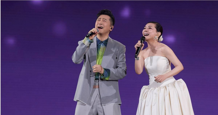 張清芳被虧「資深」送水妹妹　庾澄慶驚見愛兒「小哈利」現身小巨蛋：下次先通知