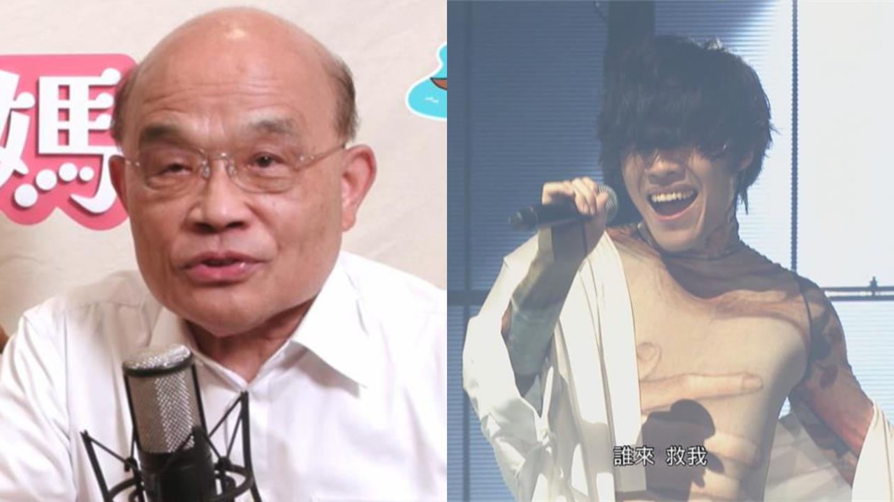 網指「有頭髮的蘇貞昌=盧廣仲」大撞臉！院長看不下去「17字親自回應」曝光