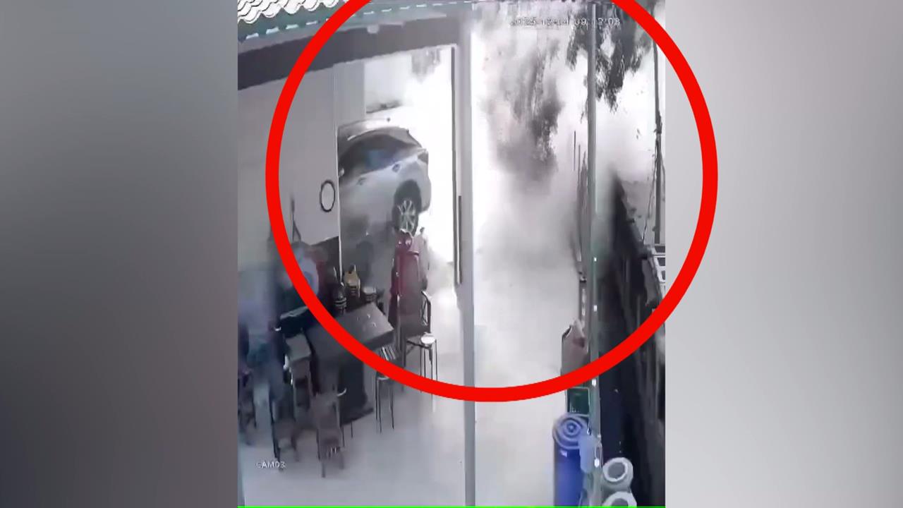 驚悚畫面曝！　陸軍彰化演練出包　「榴彈射偏」波及３民宅、大樹應聲倒