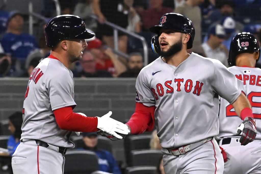 MLB(影)／藍鳥這位投手今天成了人肉餵球機！紅襪開外掛前3局轟5支全壘打