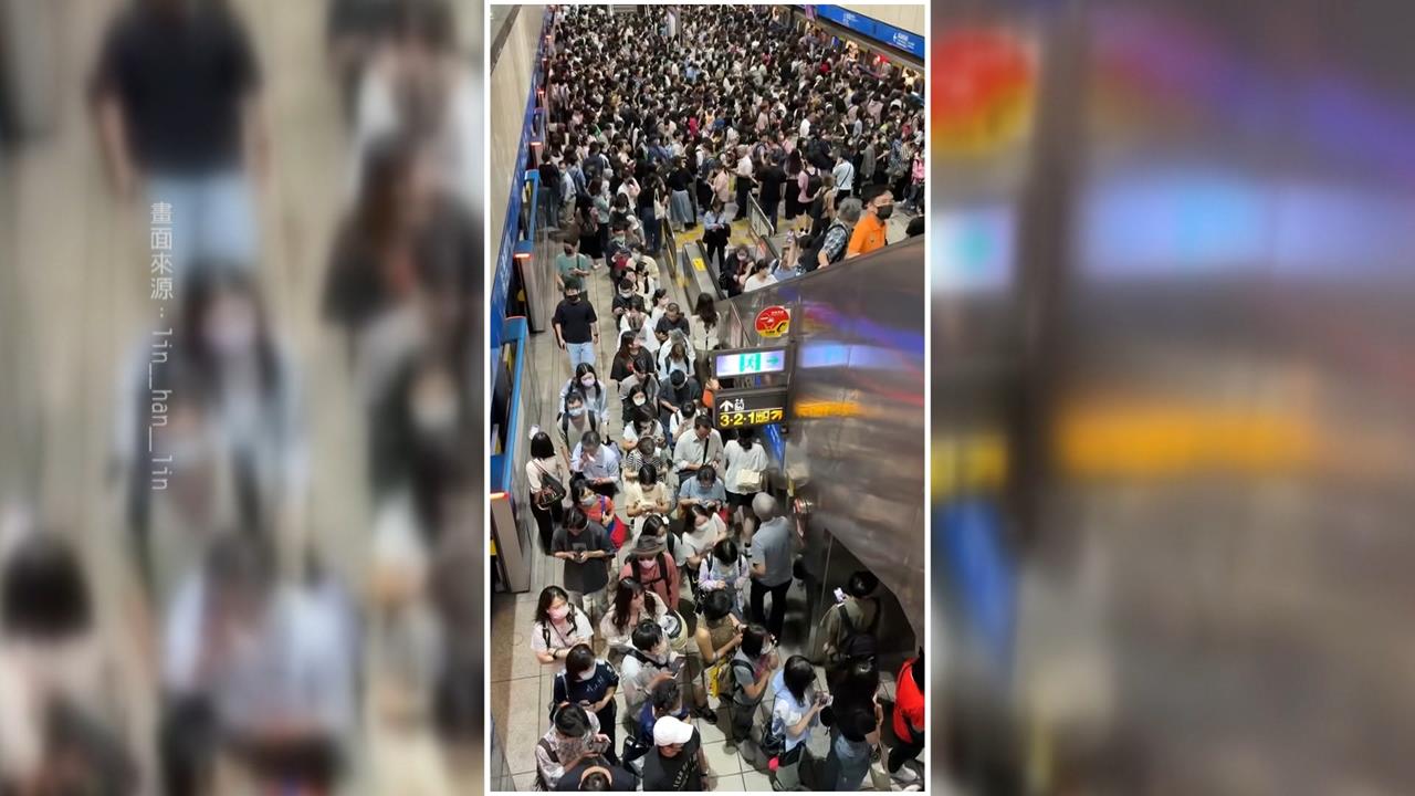 板南線又有車門異常！千名旅客換列車　北捷：夾到旅客隨身物