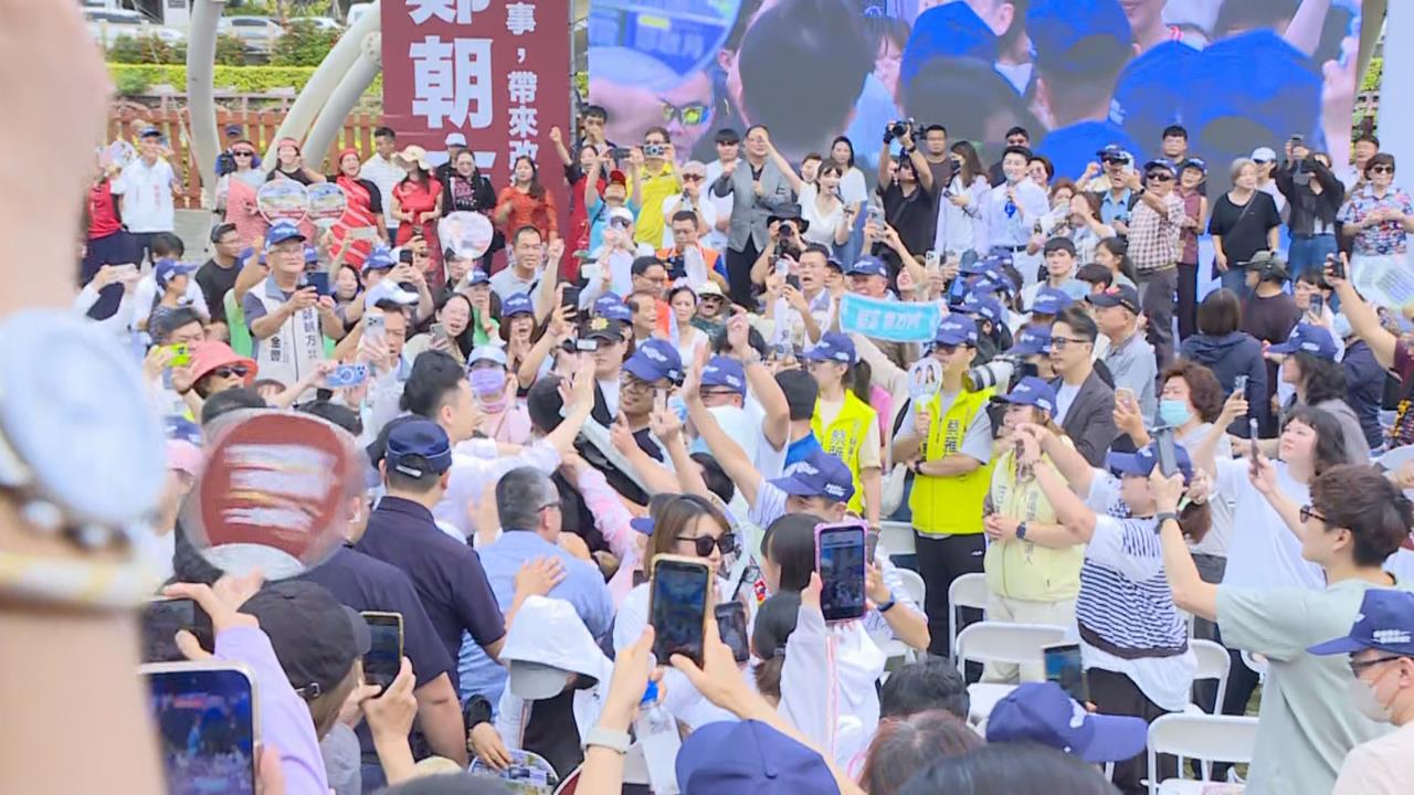快新聞／深藍地盤翻轉了？這人競總大會塞爆支持者　百工百業現身力挺