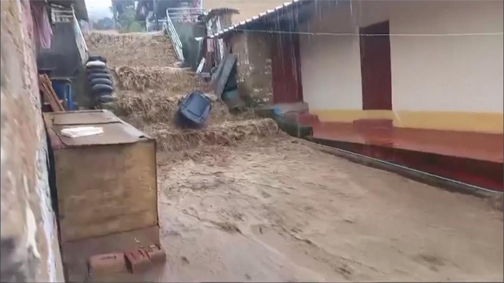 祕魯連日暴雨釀災　北部皮烏拉多條溪流山洪暴發