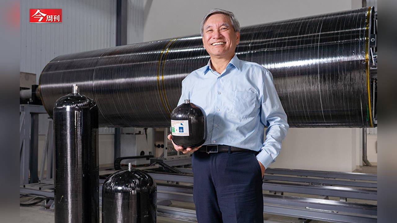 「火箭阿伯」都震撼了！實驗狂魔老董領軍 益材高壓氣瓶從工業市場 一路做到火箭衛星