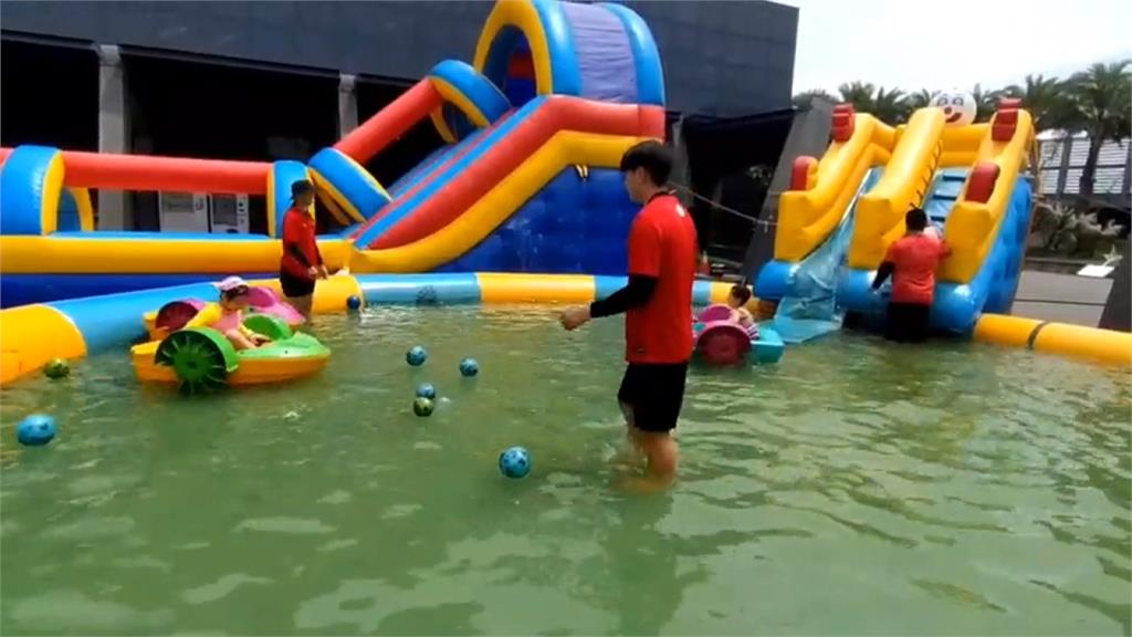宜蘭業者自辦夏季童玩派對 一次體驗兩種消暑活動