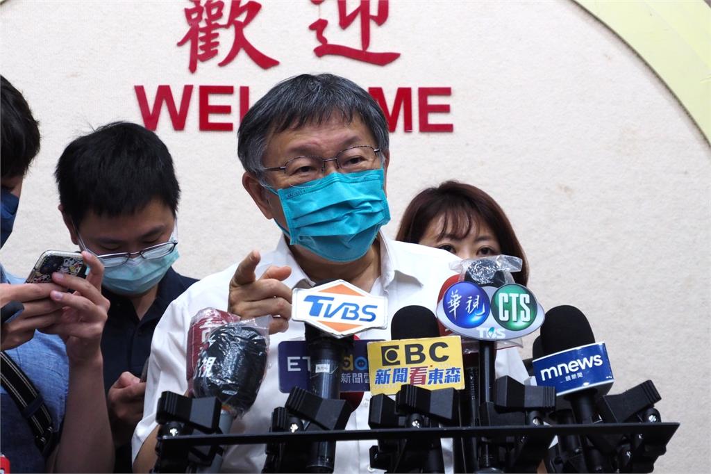 快新聞／王必勝指中國介入難買疫苗　柯文哲：是這樣嗎？