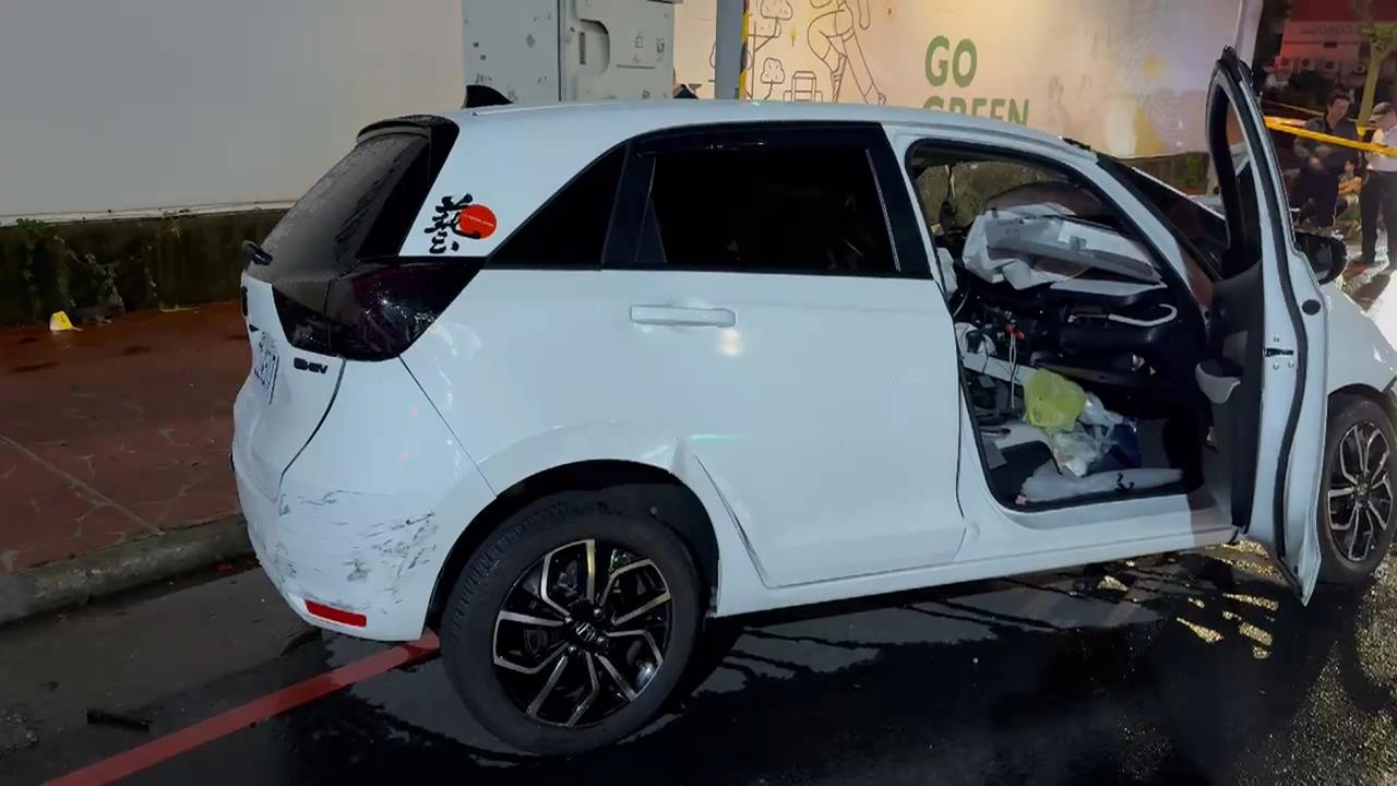 桃園毒駕有內情？　警認「撞擊前一秒有擦撞」　肇事車失控撞
