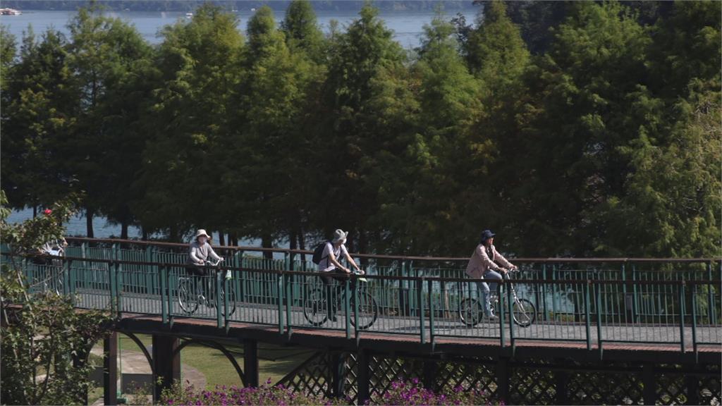 自行車道近年規劃完善　南投單車旅遊受遊客青睞