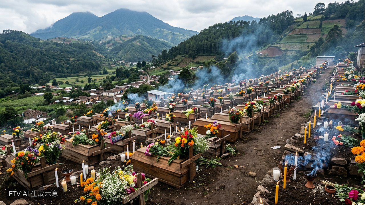 遲到數十年的葬禮！瓜地馬拉內戰68名原住民終安葬