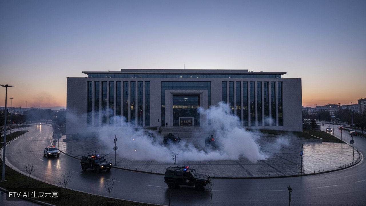 土耳其政壇動盪!鎮暴警察射催淚彈強攻最大反對黨總部
