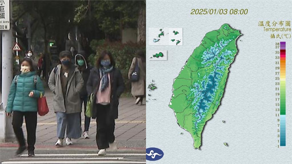 2025「首波冷氣團」將強勢襲台！專家分析「這1天」報到：急凍4天
