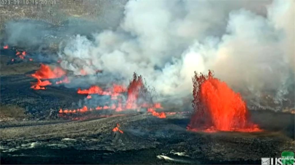 夏威夷奇拉威火山噴發　岩漿一度高達50公尺