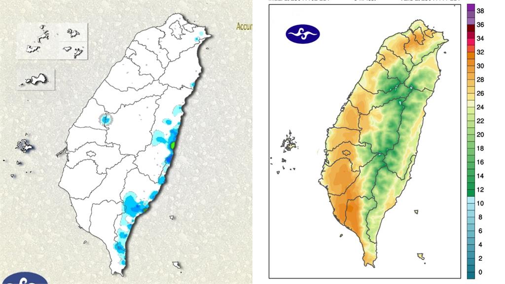 「一陣雨、一陣暖」這1日天氣驟降!鄭明典曬1圖分析:氣溫回升很快