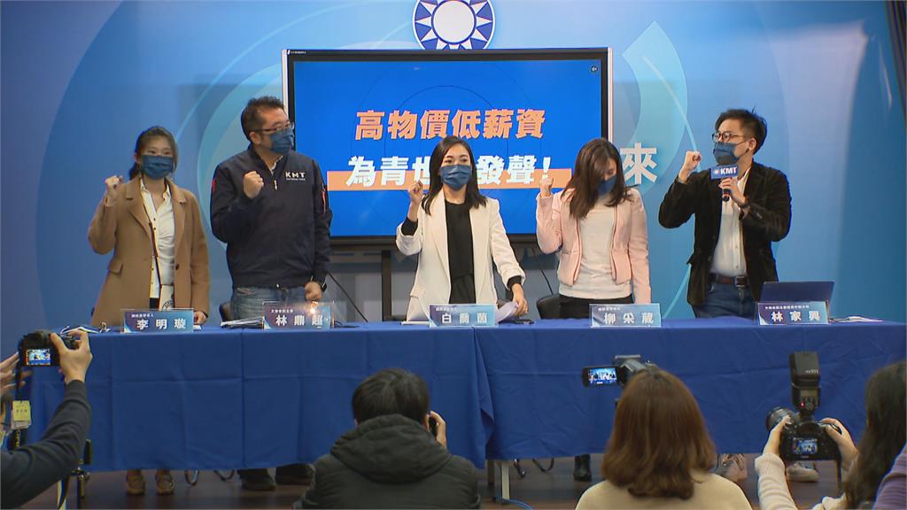 首登黨中央記者會　2發言人柳采葳、白喬茵替青年發聲