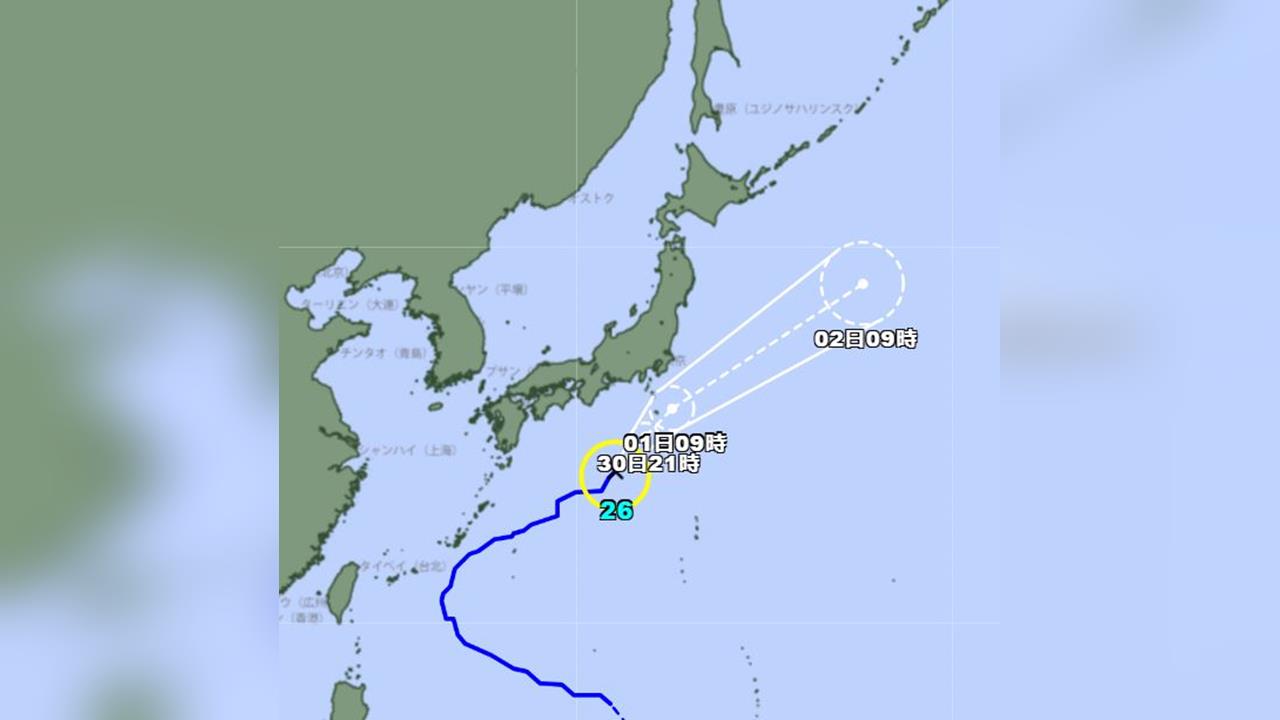 快新聞／又有新颱風？93W狂發展「彩雲」恐生成　最新路徑曝光