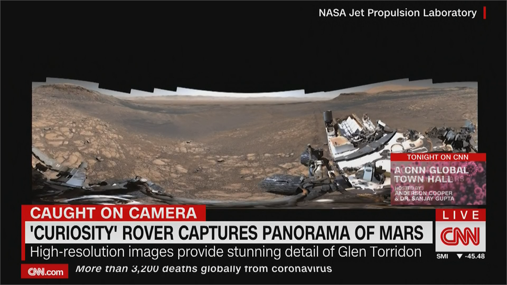 千張照片拼貼最新火星全景照