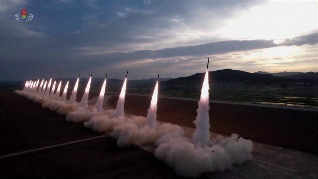 北朝鮮又射火箭示威　公開演練畫面嗆聲南韓