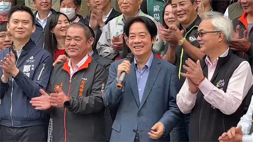 賴清德北埔慈天宮參香　全客語致詞獲滿堂彩