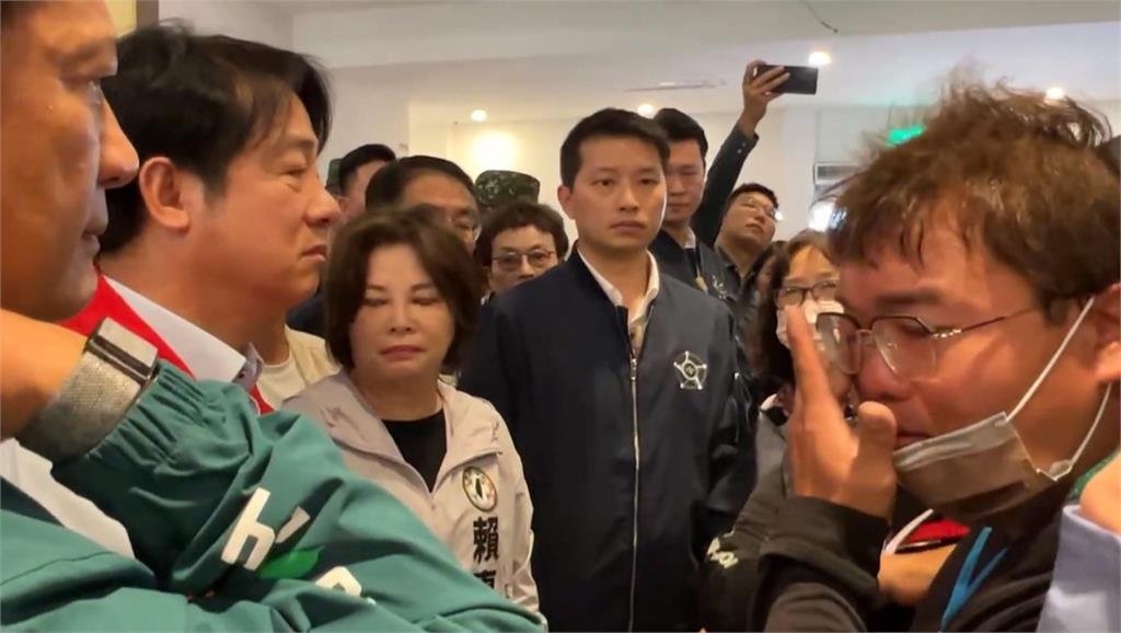 總統賴清德南下勘災　災民泣訴家園被毀難過年