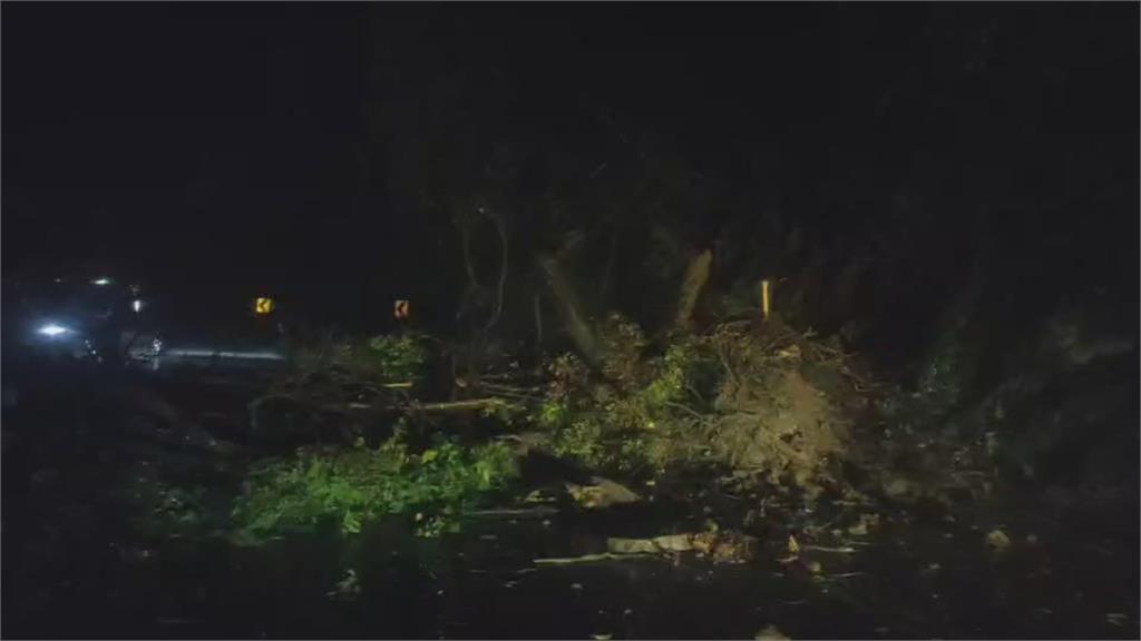 一夜大雨　蘇花公路114km土石坍塌　目前單線通行