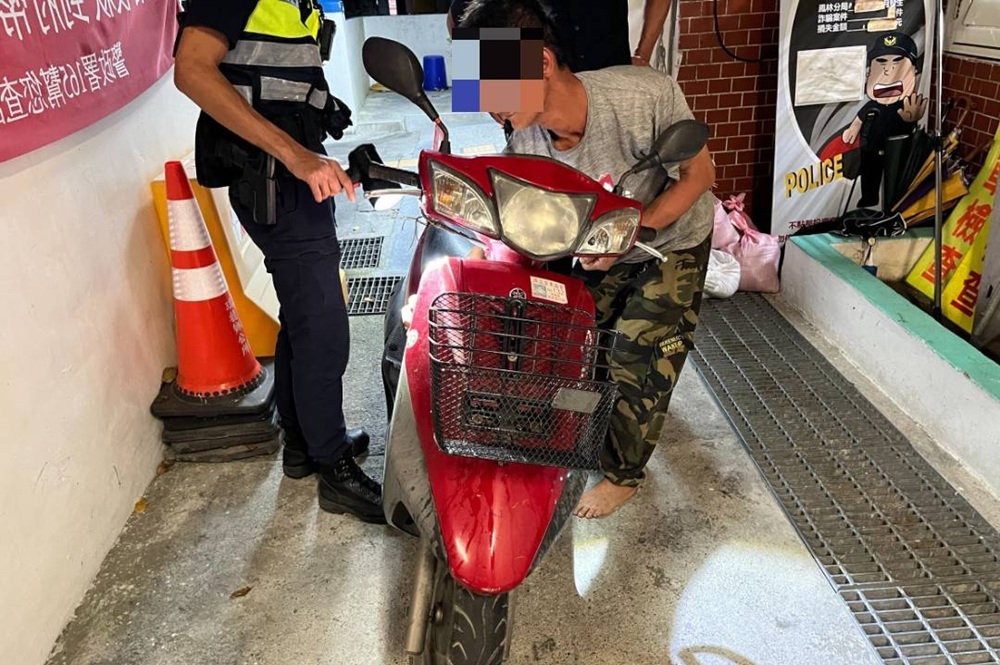 失竊機車停超商前 50歲男騎贓車趴趴走被逮