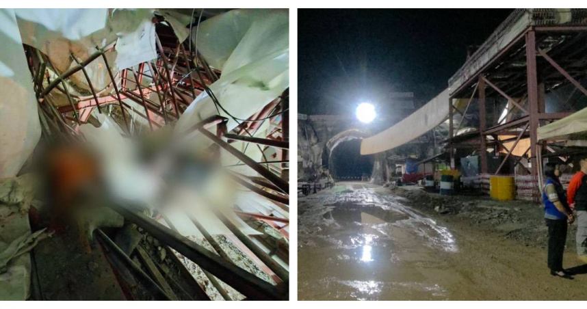 造價768億工程爆死傷！泰國鐵路隧道岩壁崩落　釀2死7傷悲劇