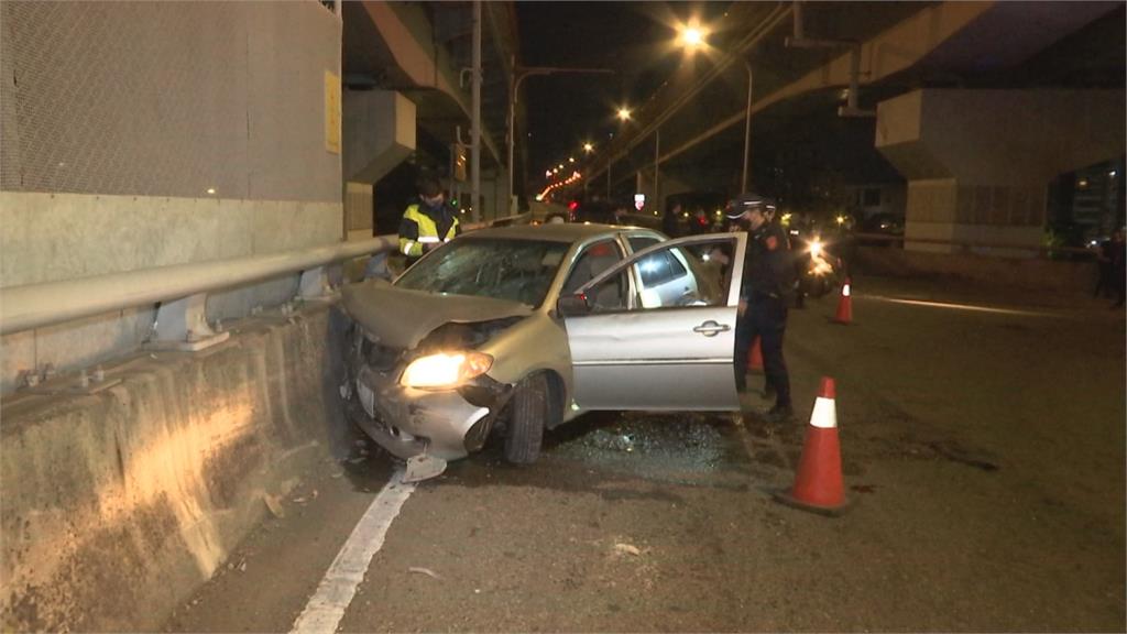 開贓車遇攔查　男猛踩油門衝撞員警逃逸