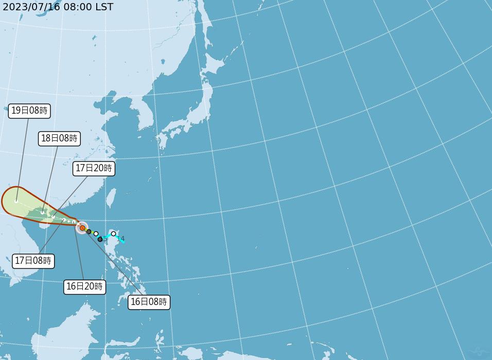 快新聞／輕颱泰利明恐轉中颱 ！　「這天」起天氣漸回穩