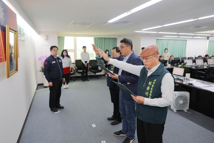 快新聞／台南市府3新任局處長宣誓就職　黃偉哲期許他們「這件事」