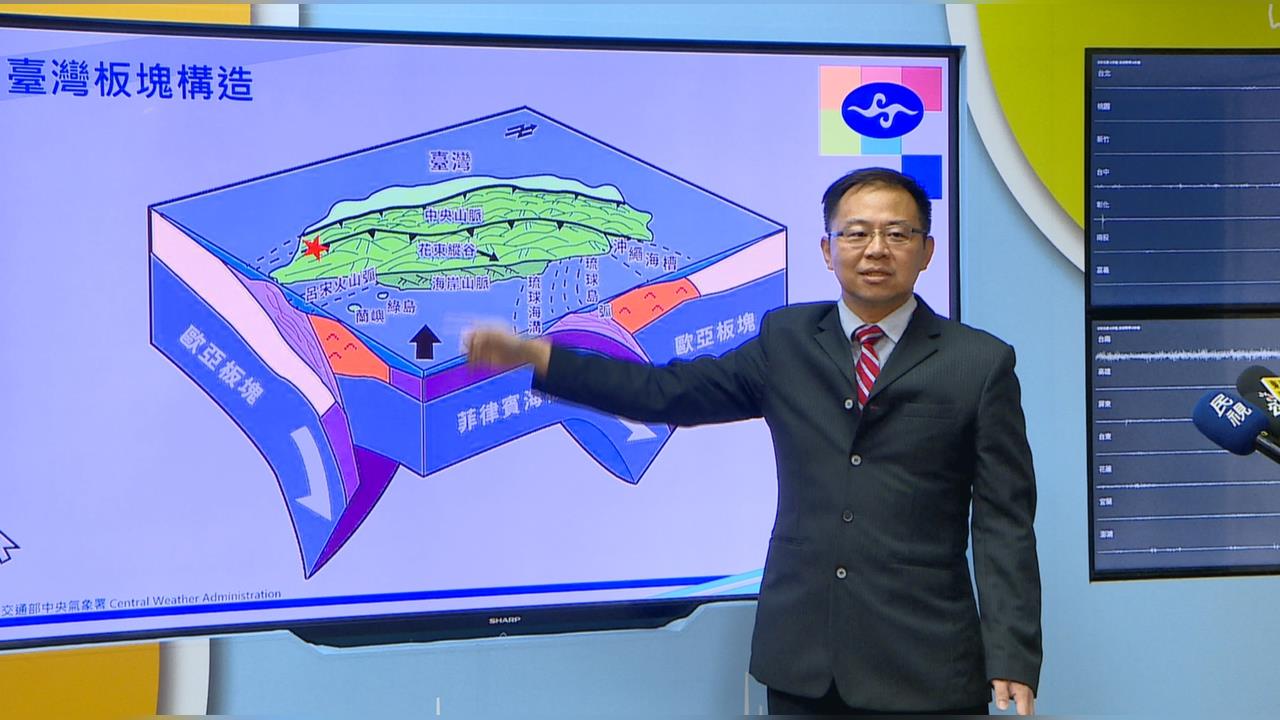 屏東來義鄉規模４．７地震　氣象署：罕見處斷層「空白區」