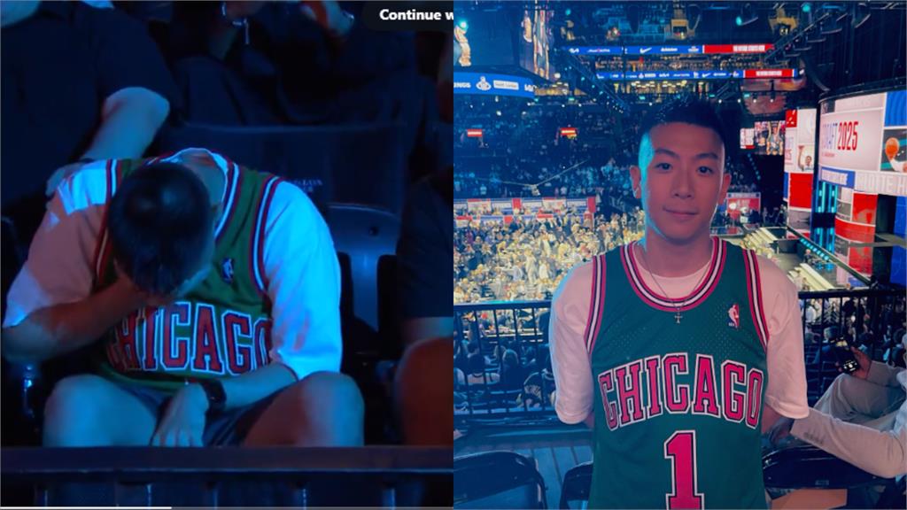 NBA/本人親曝心聲!選秀會「崩潰公牛迷」是台灣網紅 Kuan談爆紅:另類里程碑