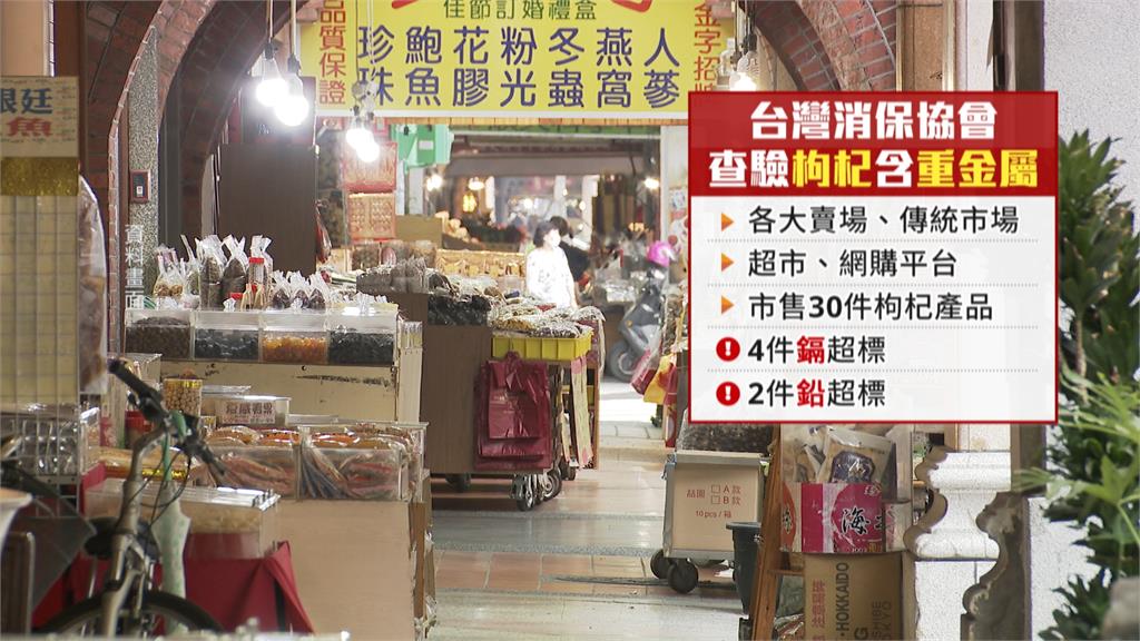 快新聞／驚！消保會全台抽驗30件枸杞　竟「全驗出重金屬」