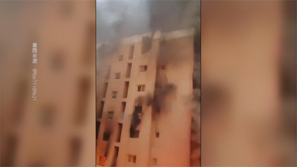 科威特工人宿舍大火　黑煙不斷竄出至少41人死亡