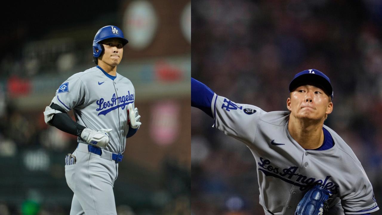 MLB(影)／大谷3度上壘、山本7局10K無用！巨人延長賽滿貫砲向道奇說再見
