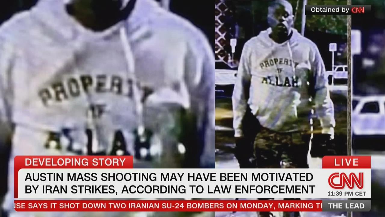 恐攻？ 美德州槍擊釀3死  槍手衣服印「真主的財產、伊朗國旗」