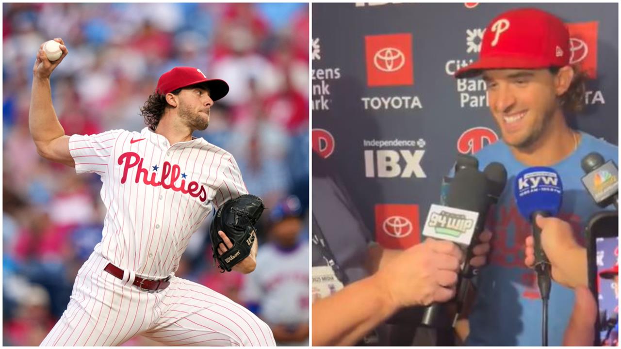 MLB(影)/噗!休息室「屁聲爆發」尷尬全都錄 費城人王牌受訪大笑場