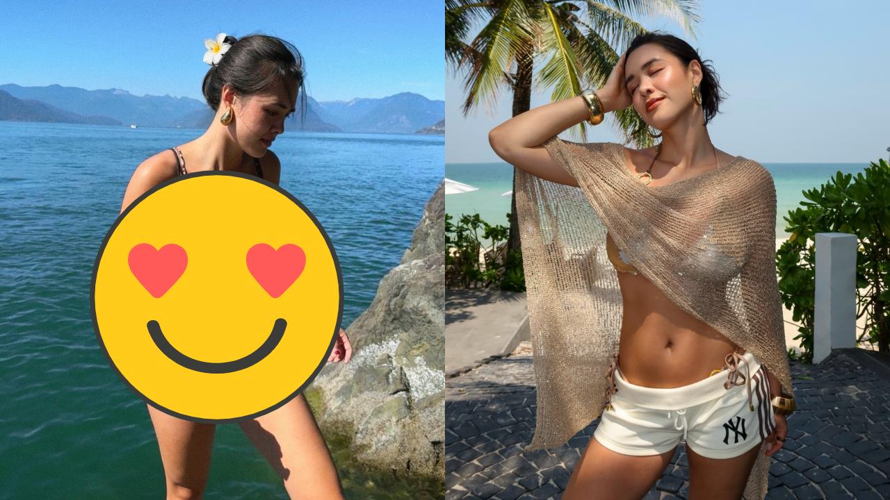 鍾麗緹長女大尺度脫了！火辣比基尼「邪惡視角」超震撼⋯全網暴動朝聖