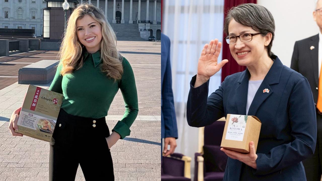 駐白宮特派員來台專訪「收台灣鳳梨酥」…1句嗆爆中共！蕭美琴隔空回應了