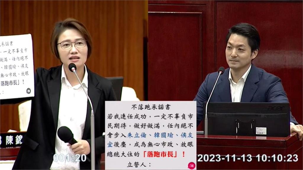 快新聞／被點名2028選總統「議員喊簽不落跑承諾書」　蔣萬安拒絕：那麼想要我離開