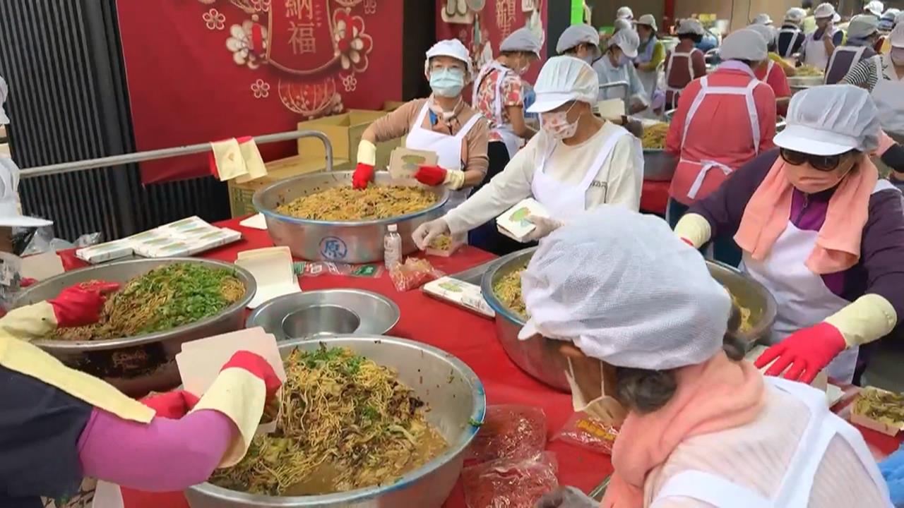 初九天公生! 屏東玉皇宮發3萬份萬壽麵 吸信徒呷平安